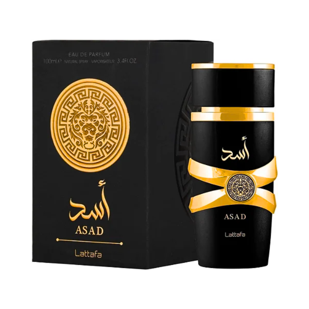 Zestaw 3 Perfum | Lattafa Asad + Asad Bourbon + Khamrah 100 ml
